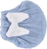 Super Absorbent Hair Towel Wrap For Wet Hair Quick Dry  Hair Towel With Bow-Knot Shower Cap Bath Accessories  Hair Towel