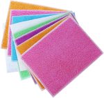 10Pcs  Cleaning Cloths Absorbent Dish Cloths Bamboo Blend Cleaning Cloths Reusable Kitchen Towels,7" x 9"
