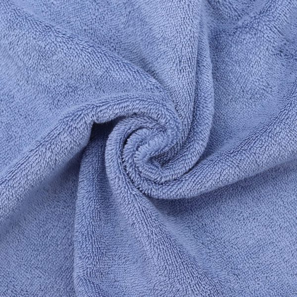 Luxury Hotel & Spa Collection Highly Absorbent, Quick Dry 100% Turkish Cotton 700 GSM, Eco Friendly Towel, for Bathroom Dobby Border Soft Bath Towel Set 27 X 54 ( Bath Towels - Set of 2)