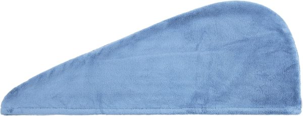 Hair Towel Wrap Super Absorbent Twist Turban Dry Hair Cap with Button Fasten
