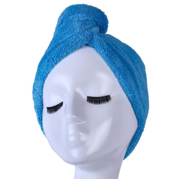 Quick Drying Hair Towel Wrap - Super Absorbent Drastically Reduce Hair Drying Time