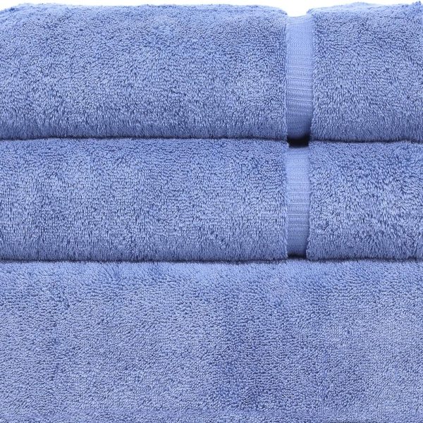 Luxury Hotel & Spa Collection Highly Absorbent, Quick Dry 100% Turkish Cotton 700 GSM, Eco Friendly Towel, for Bathroom Dobby Border Soft Bath Towel Set 27 X 54 ( Bath Towels - Set of 2)